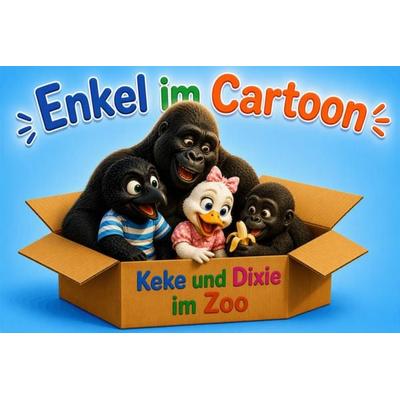 Enkel im Cartoon - Im Zoo, Taschenbuch von Joachim Lehmann, Praxis Plus Verlag GmbH, 978-3-945202-61-6