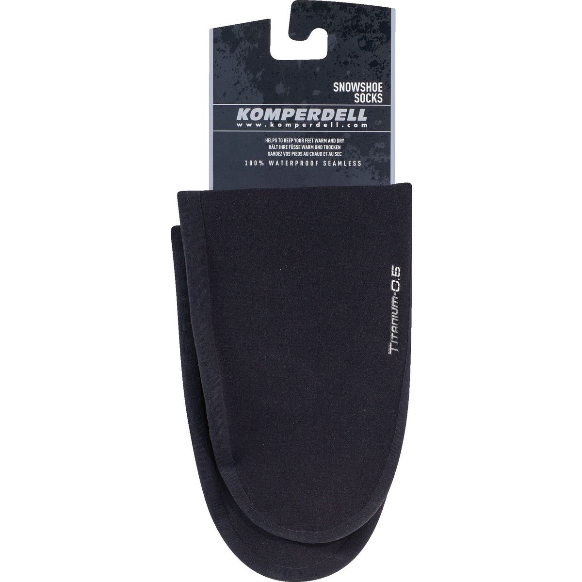 Komperdell Snowshoe Socks Titanium 0,5mm black (925) 43-44 6573-925-43-44