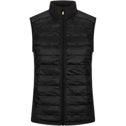 ABC Windproof vest Packable Laufweste Damen | Gr. M | schwarz - schwarz