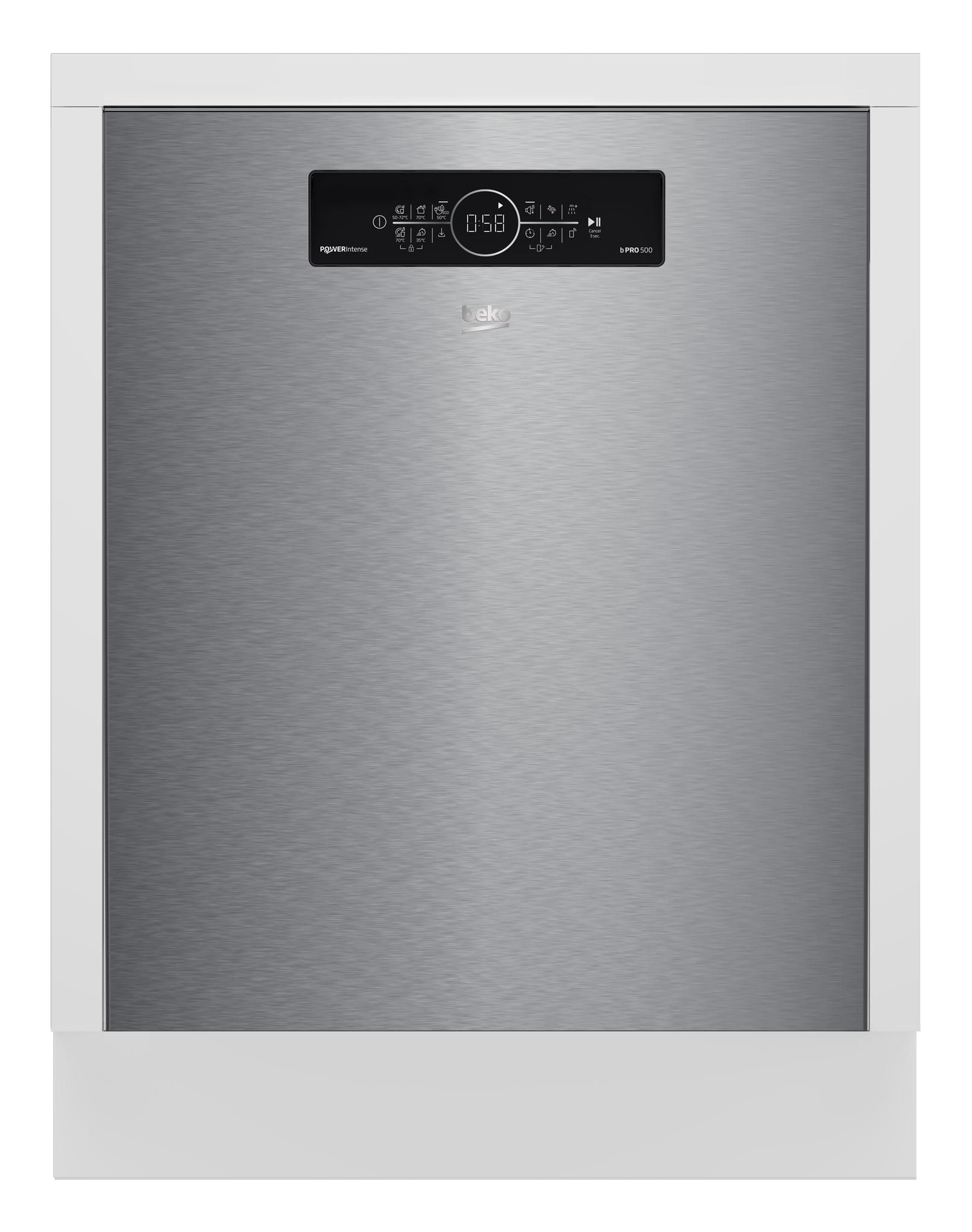 Beko BG840EXUBP 60 cm Geschirrspüler unterbaufähig Sehr leise 15 Maßgedecke Turbo-Trocknen 7657891677