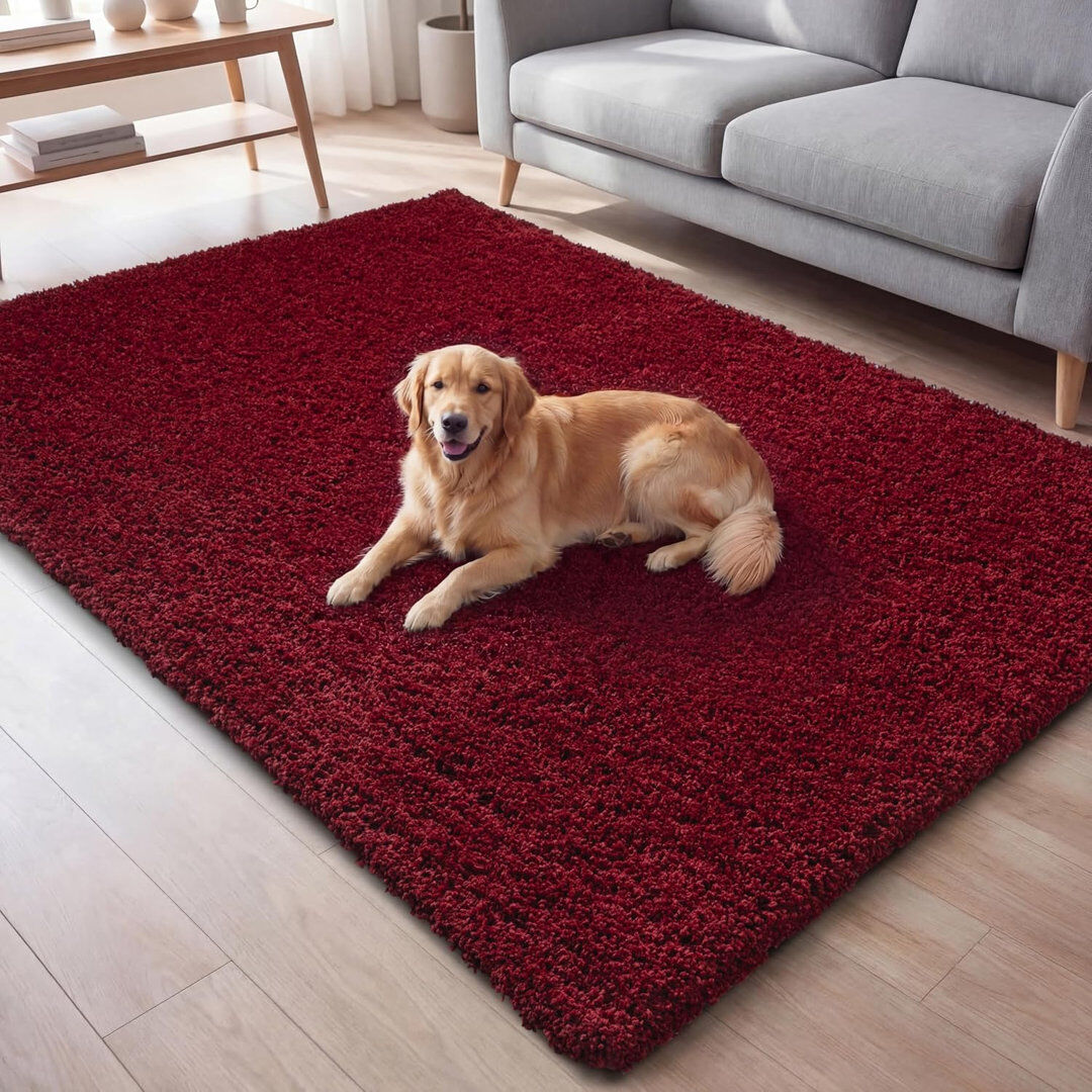 Ruglenza Home Galaxy Area Rug Red 160 x 230 cm