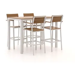 Bellagio Fidenza 150 cm Gartenbar-Set 5-Teilig