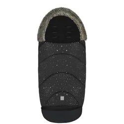 Kikkaboo, Kinderwagen Fusssack, Winterfusssack Trendy Galaxy Schwarz