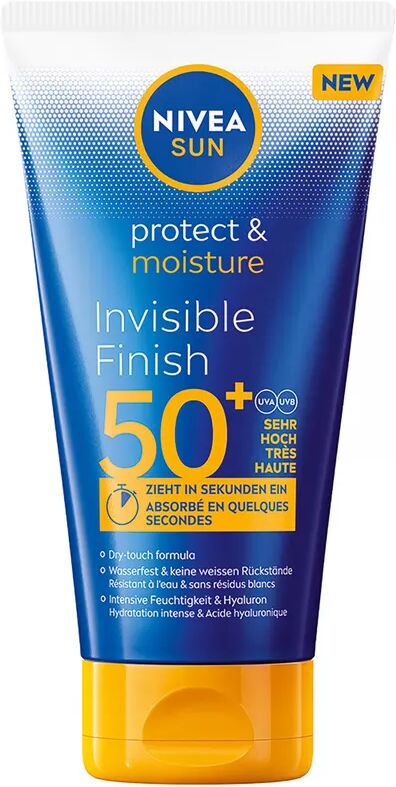 NIVEA SUN - Protect & Moisture Invisible Finish LSF 50+, 150  ml