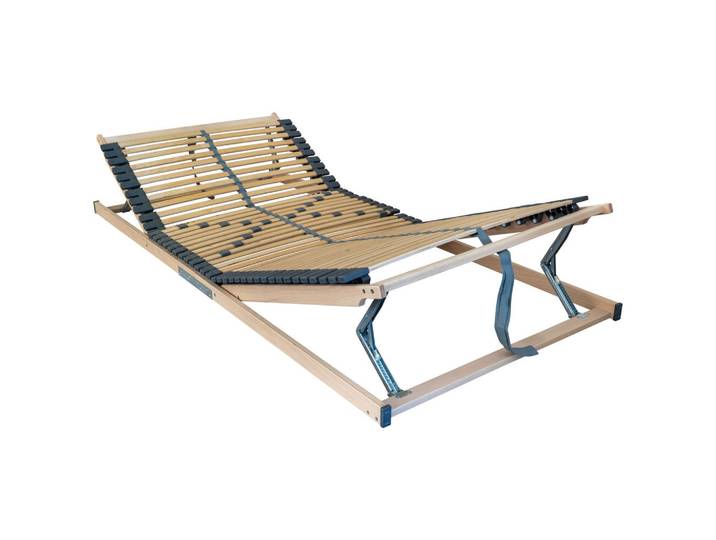 Boxxx Lattenrost, Holz, Birke, Schichtholz, 5-Zonen, 80x200 cm, Federleisten mit Triokappen, Mittelgurt, verstellbar, alternative Größen erhältlich, Schlafzimmer, Lattenroste, Lattenrost verstellbar