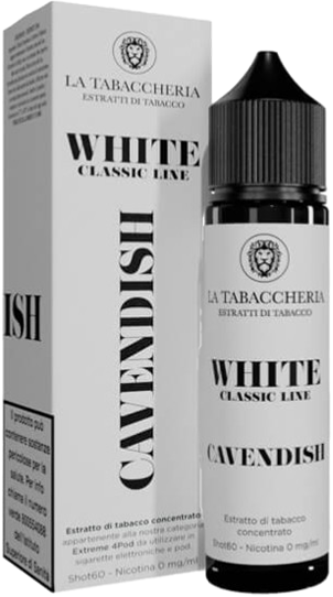 La Tabaccheria White Cavendish Liquido Shot 20ml Tabacco