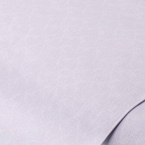 Baumwoll-Trachtenstoff "Ranken", silber
