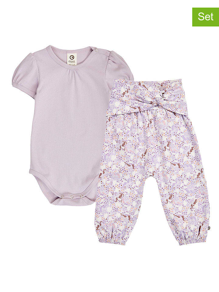 müsli 2tlg. Outfit in Lila - 62