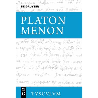 Menon, Gebundene Ausgabe von Platon, De Gruyter, 978-3-11-062011-5