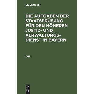 1918, Gebundene Ausgabe von , De Gruyter Mouton, 978-3-11-244637-9