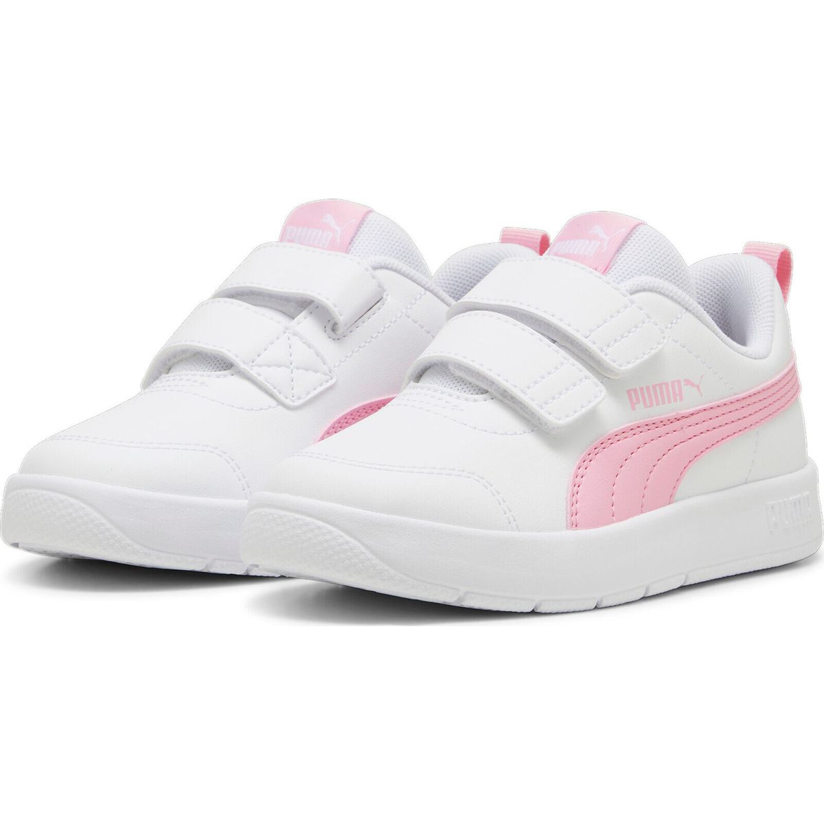 Puma Courtflex V3 V PS puma white-pink lilac (09) 10 397642-09-10