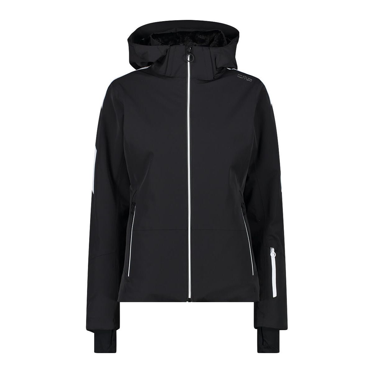 CMP Woman Jacket Zip Hood nero (U901) 36 33W0316-U901-36