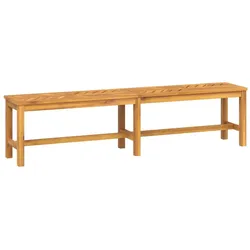 vidaXL Gartenbank 180 cm Massivholz Akazie
