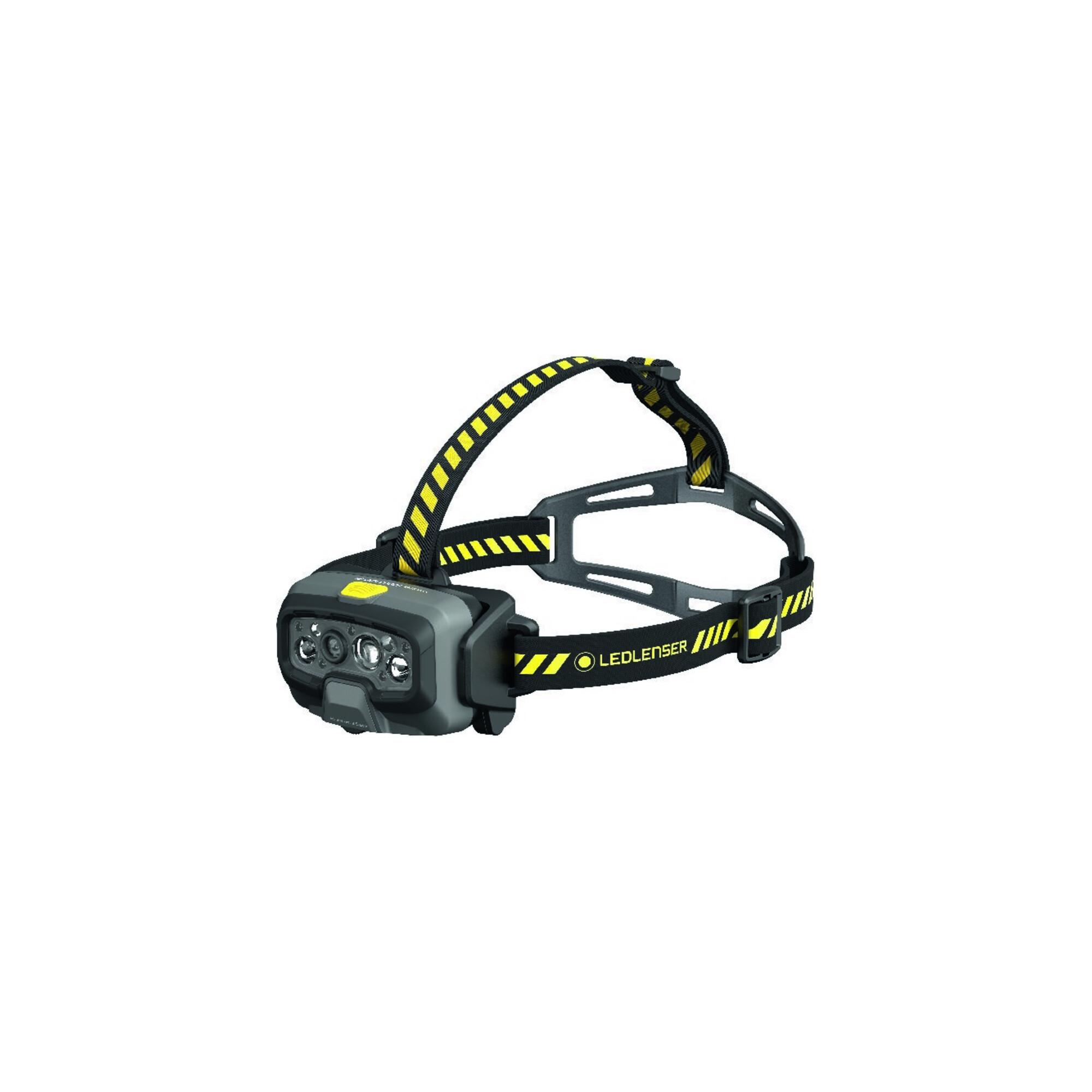 LEDLENSER Akku-Kopflampe HF8R Work Yellow 20-1600 Lumen (502802)