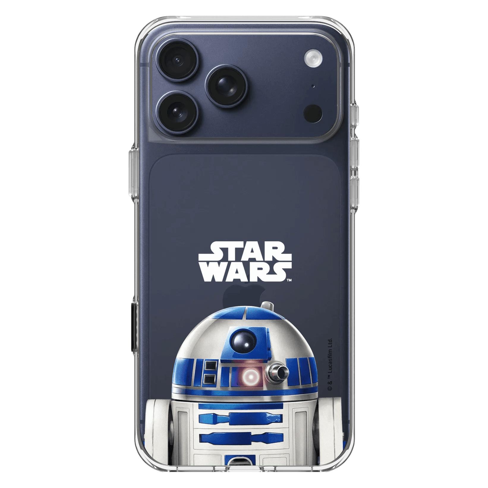 RhinoShield iPhone 18 Pro Max / iPhone 17 Pro Max - Clear Case Star Wars R2D2 Old School (Apple iPhone 17 Pro Max, Apple iPhone 18 Pro Max) (78490525)