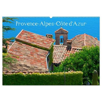Provence-Alpes-Côte d’Azur (Wandkalender 2027 DIN A2 quer), CALVENDO Monatskalender