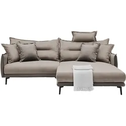 Ecksofa Nuovo Taupe