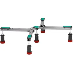 MEPA, Badewanne, Pauli und Menden GmbH Brausewannenfuss BW 5-Maxi mit ADS, für Wannen bis 1000x1000mm (100 cm, 100 cm)