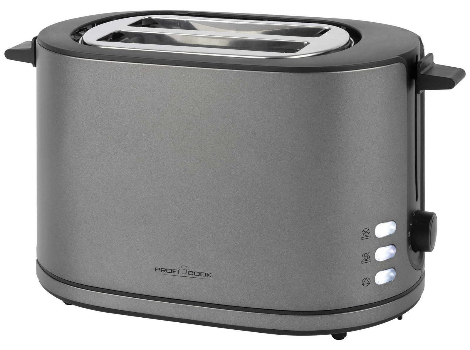 Proficook 2-slaags broodrooster PC-TA 1291, grafietkleur