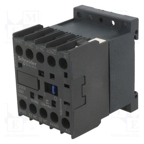 Schneider Electric Schütz TeSys CA2-K, 2S+2Ö, unverzögert, CA2KN22M7 (CA2KN22M7)