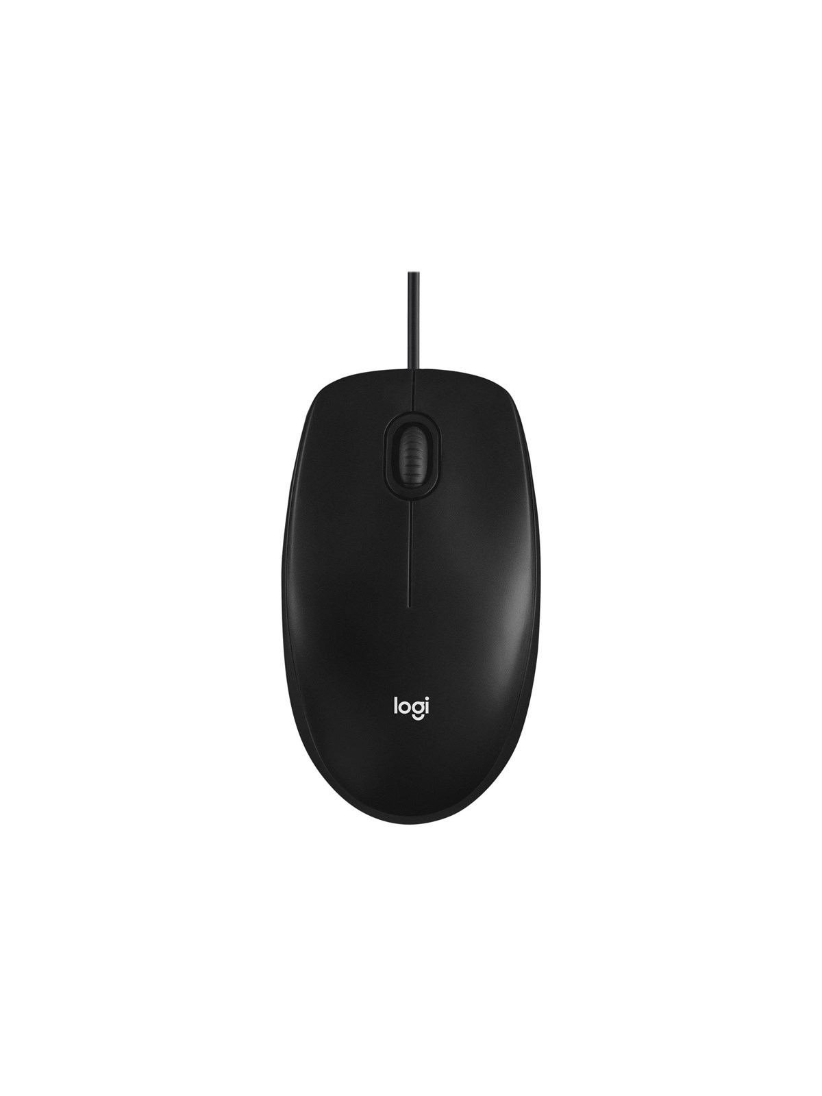 Logitech M100 Optical Mouse - Black - Maus (Schwarz)