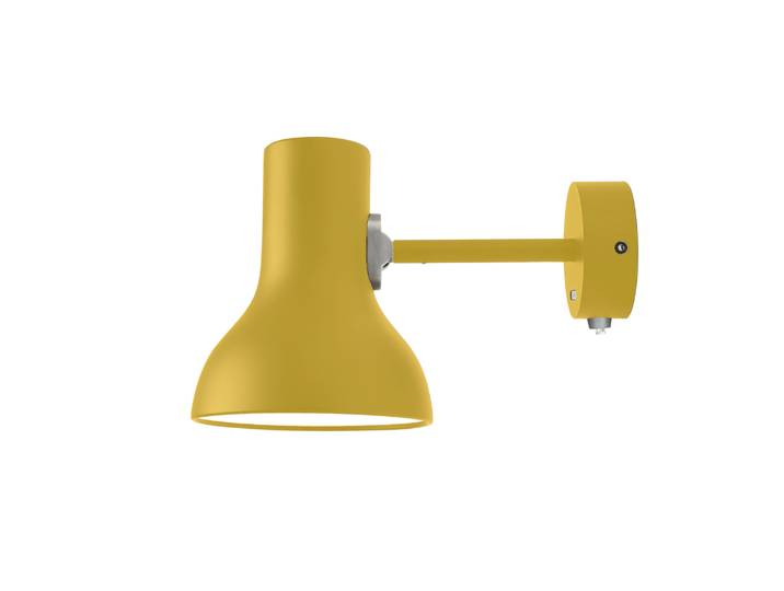 Anglepoise - Applique orientable Type 75 - Jaune - Aluminium - Designer Margaret Howell