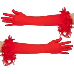 Handschuhe "Glamour", rot