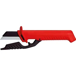 Kabelmesser KNIPEX isoliert bis 1000V mit Klingenschutz