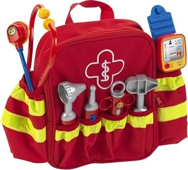 Theo Klein Rettungs-Rucksack (rot)