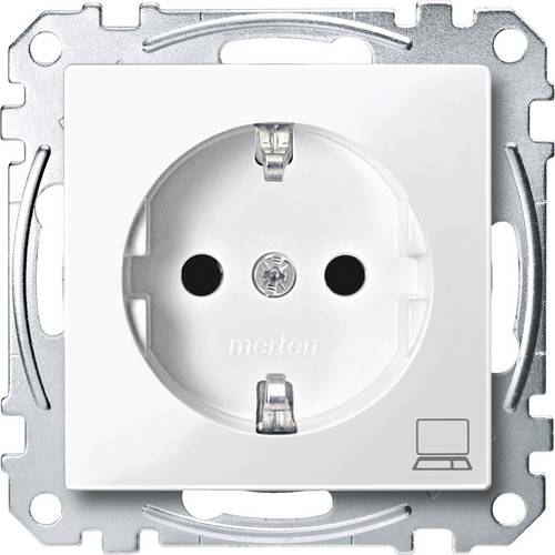 Merten Steckdose System M Polarweiß MEG2350-0319 1St.