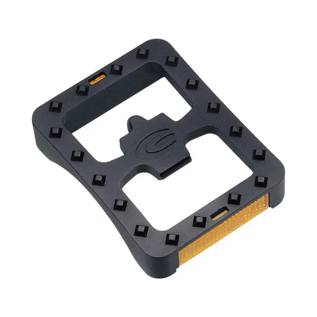 EXUSTAR Adattatori 72x98x18mm SPD/FLAT in Termoplastica Nero  2 pezzi