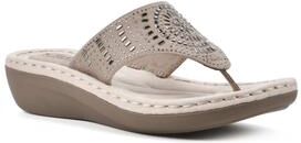 Women's Cienna Sandals by Cliffs in Stone Fabric (Size 10 M)