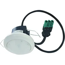 Theben 2080512 Präsenzmelder (PIR), mit Kabel und Wieland GST18 Steckern, Erfassungsbereich 8 m, 1 Secondary-Ausgang theRonda S360 Slave S GST