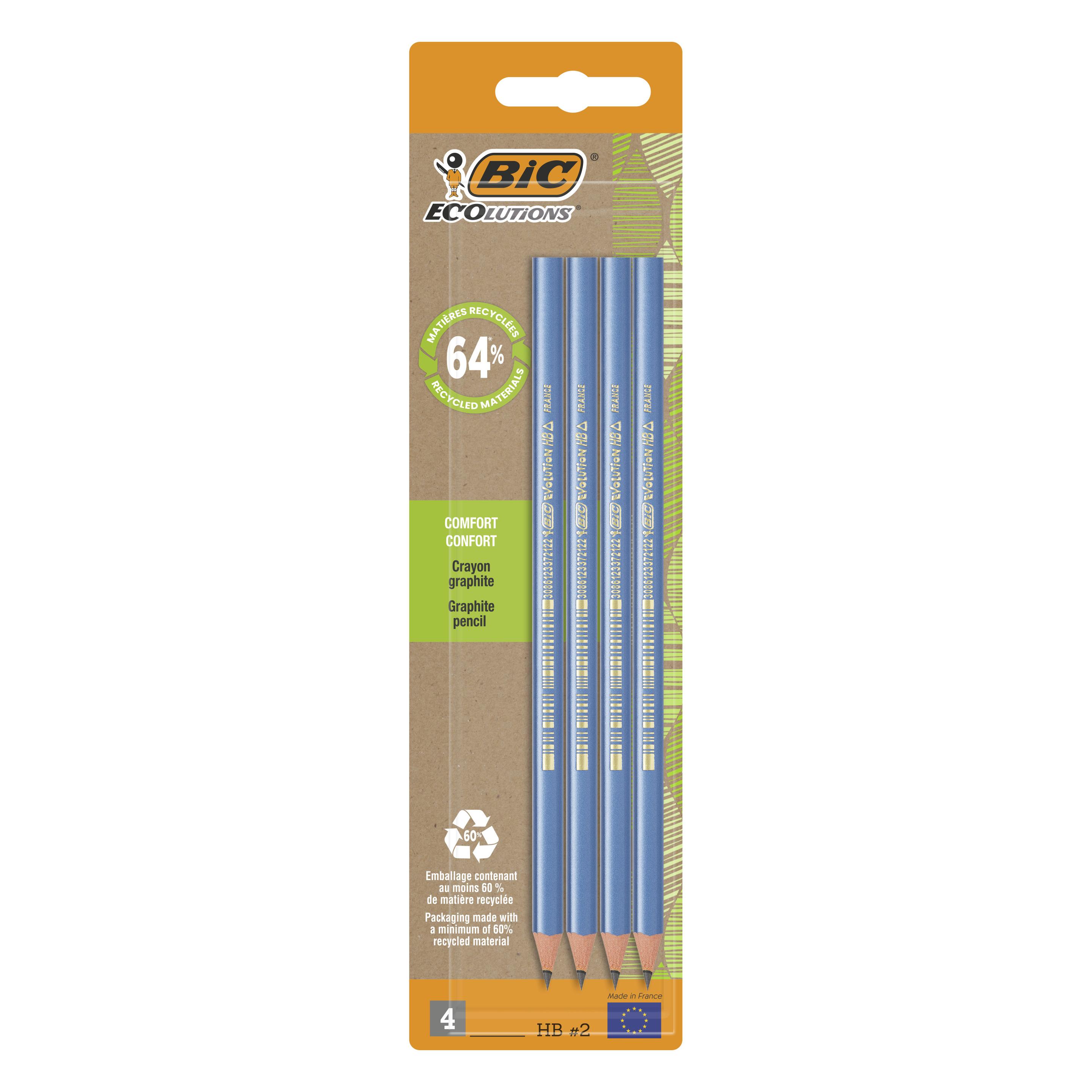 Bic EVOLUTION TRIANGLE - Bleistifte (2.30 mm, HB, 4x) (964912)