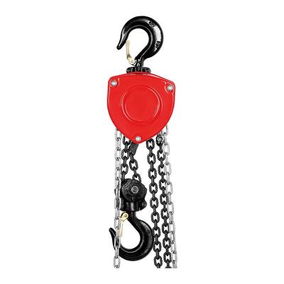 Helloshop26 - Mechanischer Handkettenzug mit Umlenkrolle 2 Tonnen (Tragfähigkeit: 2000 kg Hubhöhe: 5 m Material: Kohlenstoffstahl 14_0007161