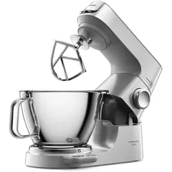 Kenwood KVC85.004SI Titanium Chef Baker: Robuste Küchenmaschine für anspruchsvolle Aufgaben