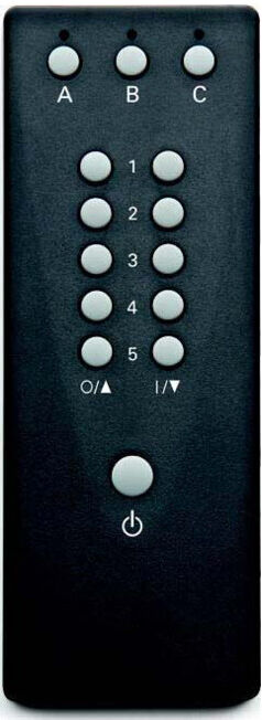 Busch-Jaeger Télécommande WaveLINE noire 6780 (2CKA006780A0002)
