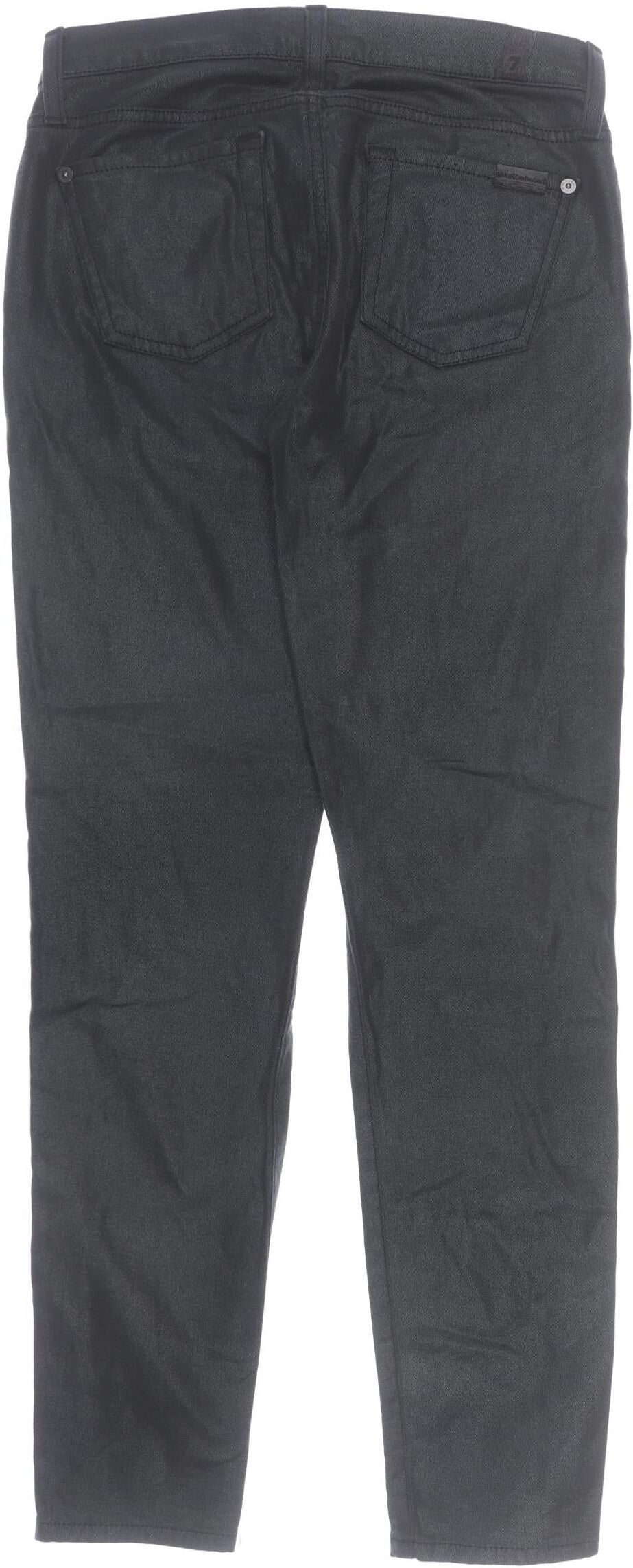 7 for all mankind Damen Jeans, Grün, Gr. W24, Baumwolle - Second Hand