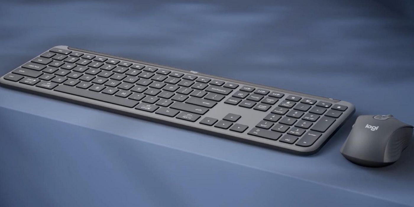Logitech MK950 Signature Slim Combo for Business Wireless Keyboard and Mouse Graphite - Nordic QWERTY