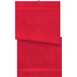 Myrtle Beach Bio Badetuch MB443 red 70 x 140 cm