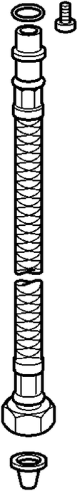 Tuyau enfichable Hansa G3/8 X 10 X 375mm 59912447 x 10 (2008-)