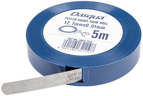 Dasqua 1803-4121 Fühlerlehrenband aus legiertem Stahl Dicke: 0,20mm