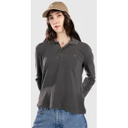 Carhartt WIP Dora Polo black / garment dyed Gr. L