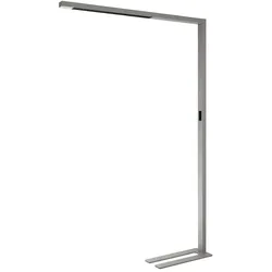 Deko-Light LED Stehleuchte OFFICE THREE STANDARD MOTION, IK06, Up/Down, 80W 4000K 10100lm, CRi 95, UGR 6, Sensoren + Touch-Dimmer, silber D-342229