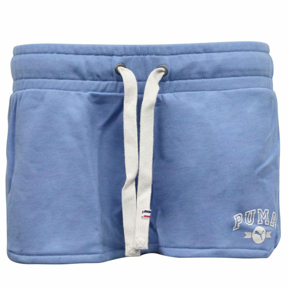 Puma Style Athletic Ultramarine Womens Slim Fit Gym Shorts