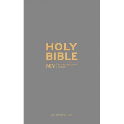NIV Pocket Charcoal Soft-tone Bible with Zip, Taschenbuch von New International Version, KNV Besorgung, 978-1-4447-0291-0