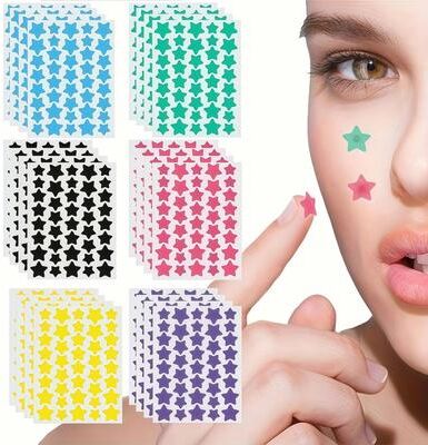 Uplift Essentials Superstar Hydrocolloid Pimple Patches (7 Colors, 280 Piece Mega Pack) Superstar Hydrocolloid Pimple Patches (7 Colors, 280 Piece Mega Pack)