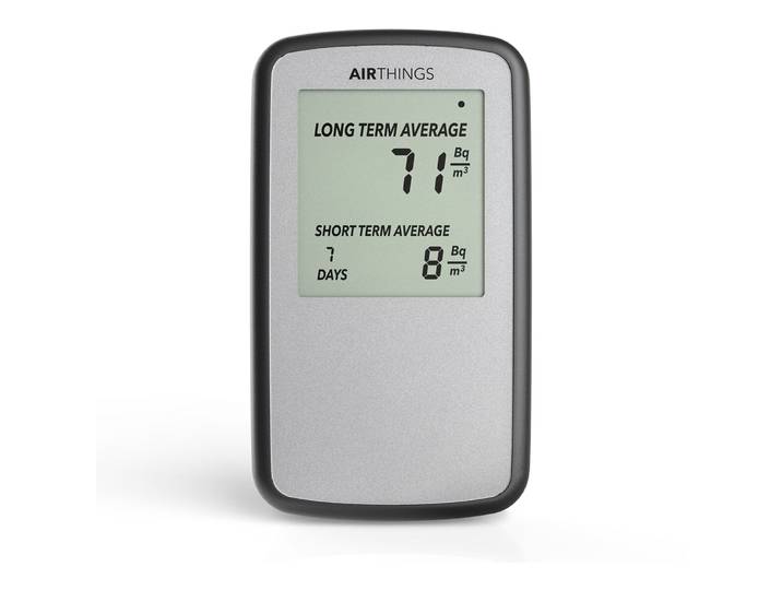 AIRTHINGS Raumluftsensoren Corentium Home - Farbe: grau