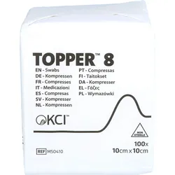 Topper 8 Kompr.10x10 cm Unsteril 100 ST
