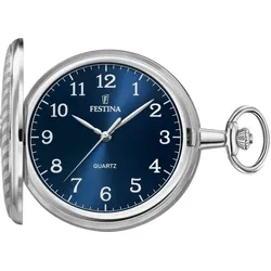 Festina Quarz Herren Taschenuhr F2021/2 - blau - 49.0mm
